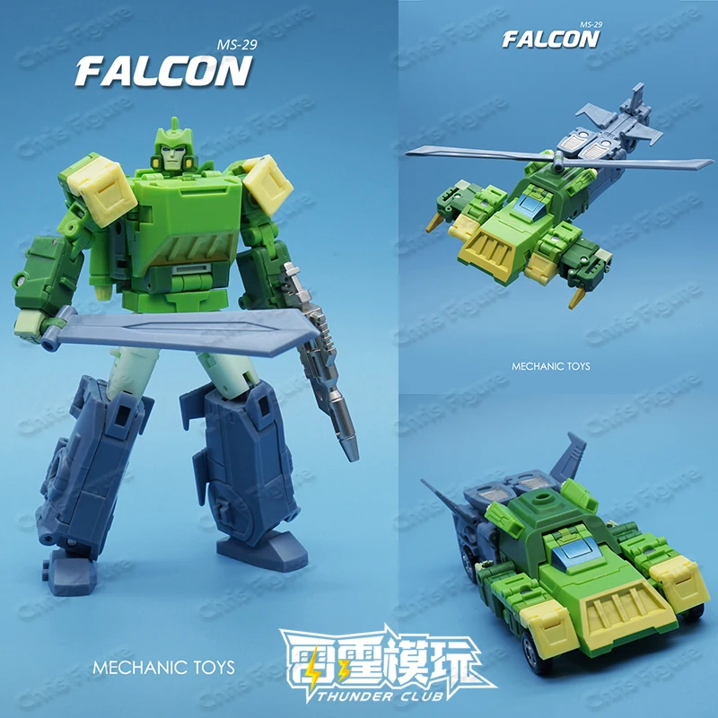 

【In Stock】Transformable Robot MFT MS-29 Springer Triple Changer Action Figure Collectible Deformation Robot Toy Gift