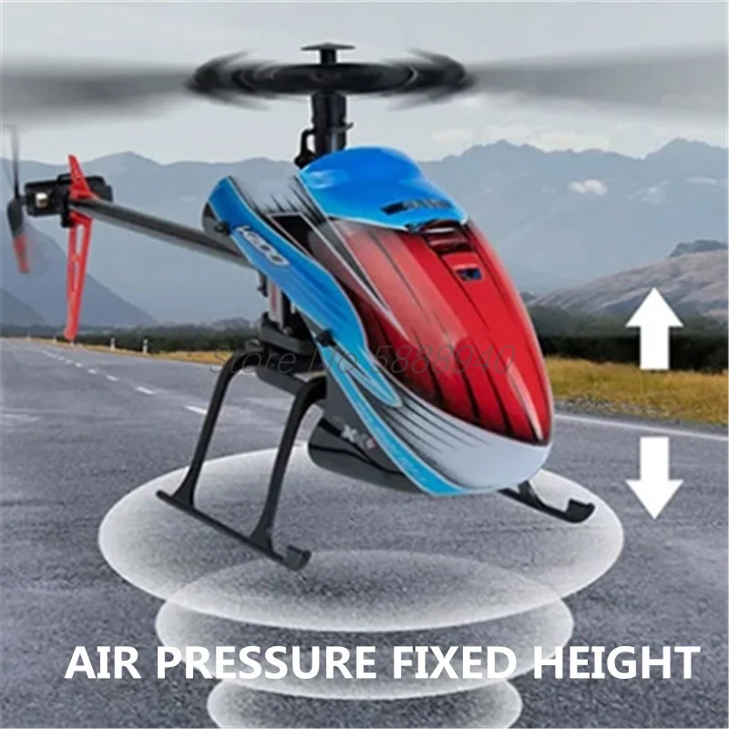 Smart Optical Flow Positioning Hover Radio Control Helicopter 2.4G 4CH 6 Axis Gyro Low Power Alarm One Key Take Off RC Drone Toy