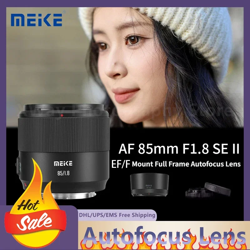 

НОВЫЙ Портретный объектив MEIKE 85mm F1.8 SE II AF с большой апертурой и быстрой фокусировкой для камер Canon EF и NIKON-F