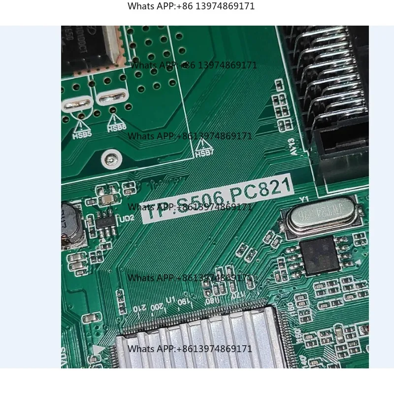 TP.S506.PC821 Three in one TV motherboard   1920x1080  110v-130v 600ma  108w2  48.5  working good