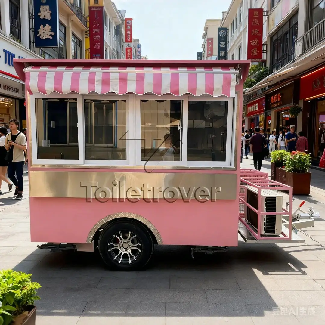 

Eco-Friendly Food Truck for Green Catering Business Start-Up Commercial Kitchen Equipment