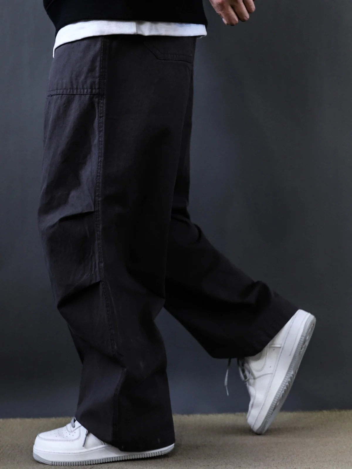 

Модные мужские рабочие брюки свободного прямого кроя, карго-брюки, повседневные, свободного кроя, для весны и осени, молодежные, активные, стильные