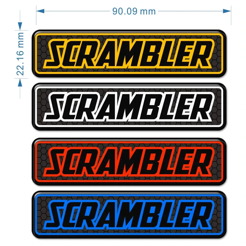 

Scrambler For DUCATI Scrambler Motorcycle Accessories 3D Tank Pad Stickers Decals Protector Fairing 2017 2018 2019 2020