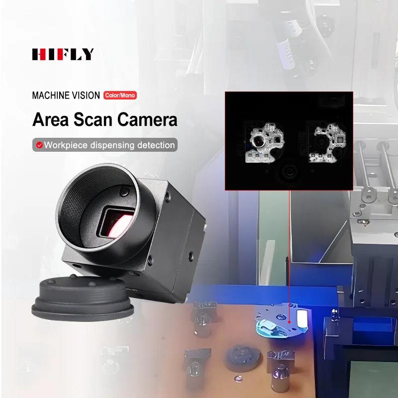 

Недорогие промышленные решения для визуализации Gige Area Scan Camera Глобальные камеры машинного зрения с подвижным затвором