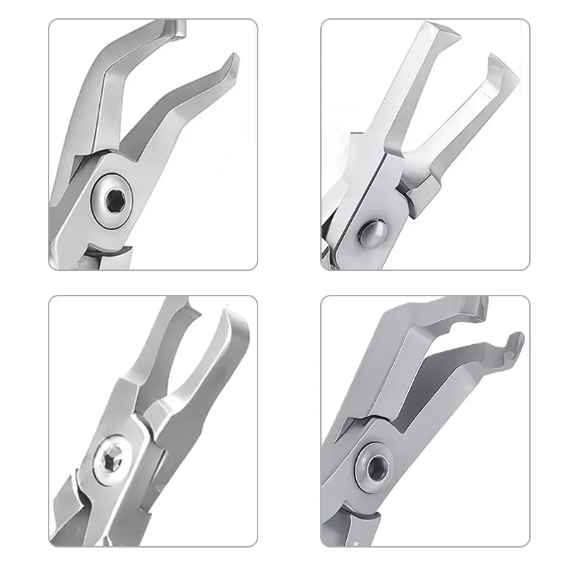 

Orthodontic Band Removing Pliers Dental Belt Ring Buccal Tube Bands Removal Forceps Clamp Long Tip Pliers Dentist Tools