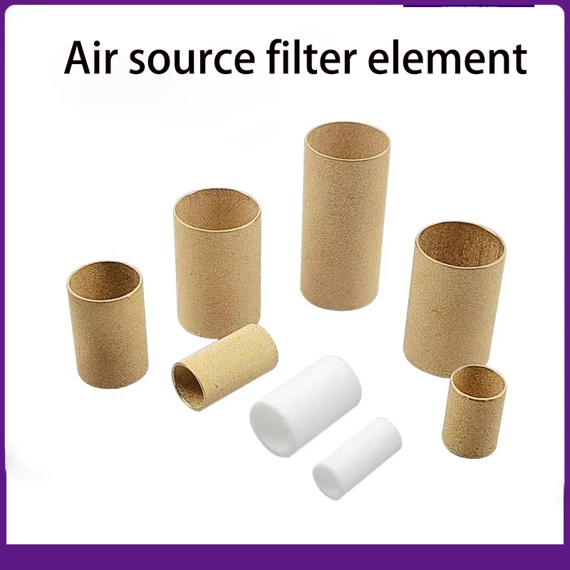 AFR2000 Copper Filter Cartridge Air Compressor Filter Cartridge BFR3000 BF4000 PE Fiber Oil-water Separator Filter Eement AF