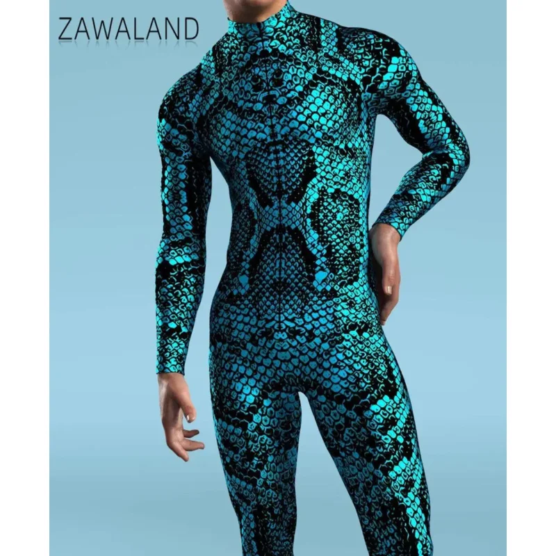 Costume de cosplay imprimé en 3D pour hommes et enfants, fermeture à glissière avant, costume de batterie Zentai, combinaisons de fête d'Halloween, tenue de vacances de carnaval