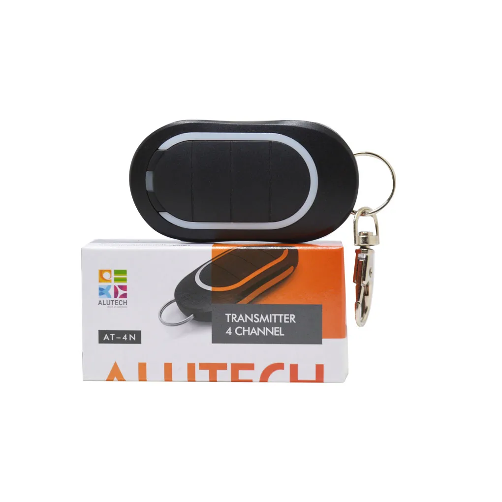 Alutech AT-4N 433.92 MHz rolling code remote garage door replication door opener