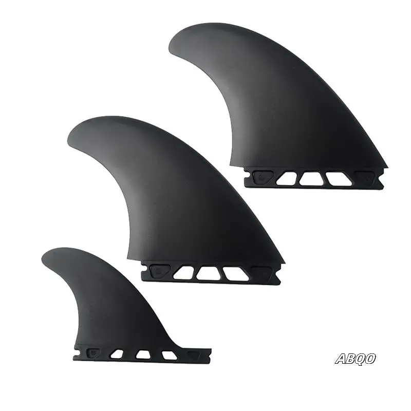 

2X Surfboard Fibreglass Fin MR Twin Fins For Single Tab Surf Boards Shortboard