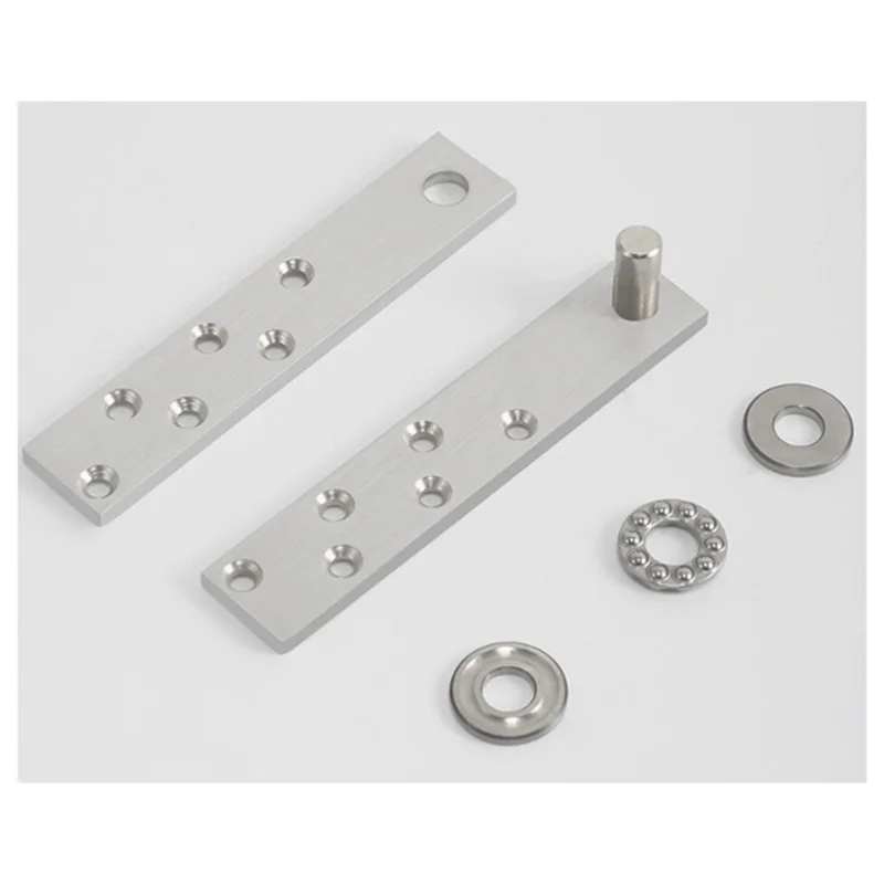 

THIVN-Door Hinge Household Hinges Shaft Heavy Duty Pivot Stainless Steel Furniture Hardware 360 Degree