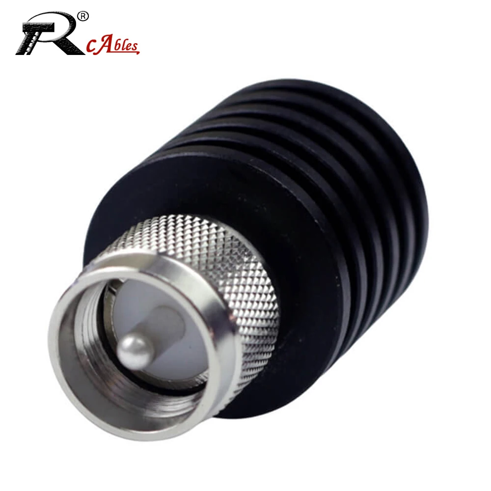 

5W UHF PL259 Male Plug Connector RF Coaxial Termination Dummy Load 1GHz 50ohm Nickel Plated RF Accessories