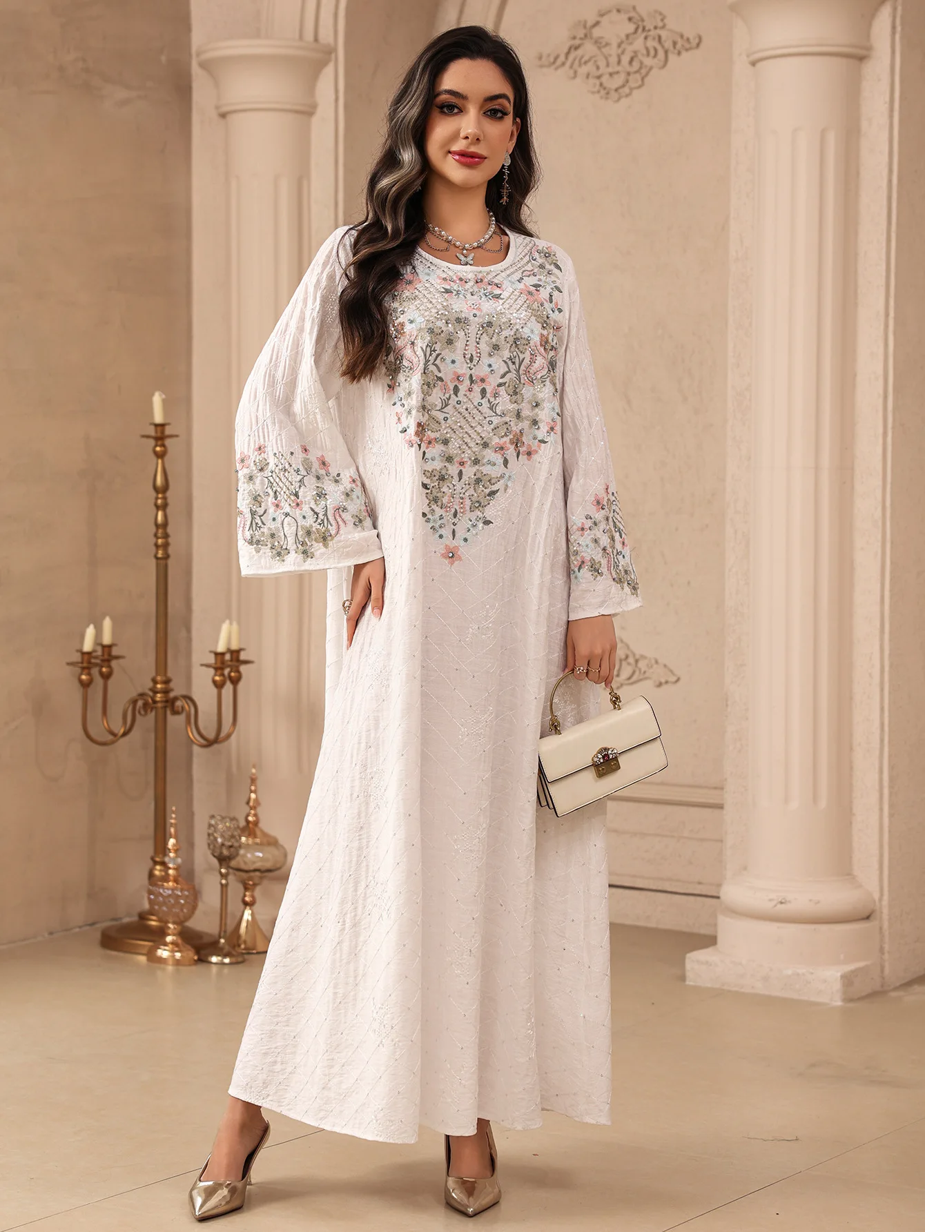 Sukienki damskie na Eid Abaja  – Embroidery Arabic recenzja i cena