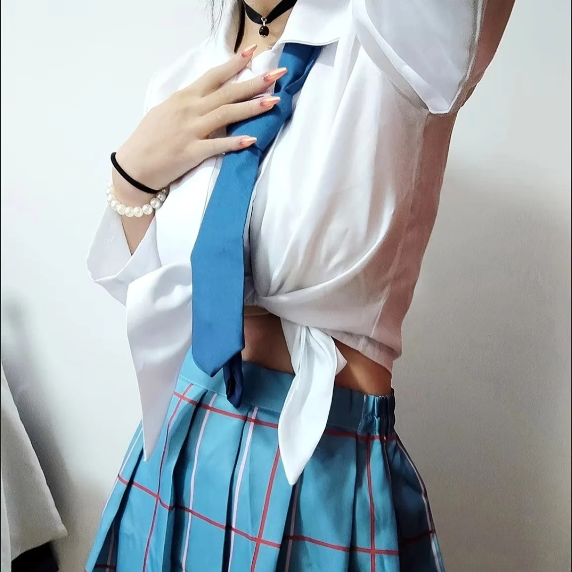 Kitagawa Marin Cosplay Anime Kitagawa Marin Cosplay Costume Dress School Uniform Wig Suit Plus Size Women view 5