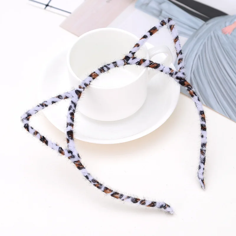 Halloween Cosplay Cat's Ears (Steamed Cat-Ear Shaped Bread) Headband Party Dress Headband Versatile Hair Accessories