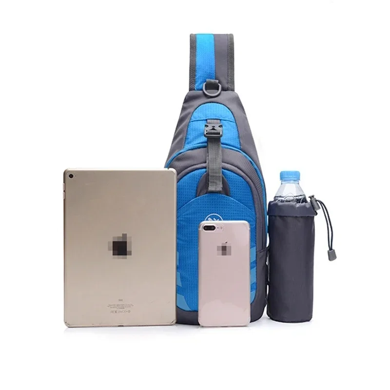 Men Travel Hiking Shoulder Bag Women Chest Backpack Sports Outdoor Computer Phone Bag Climbing Fitness Trekking Fishing Bag