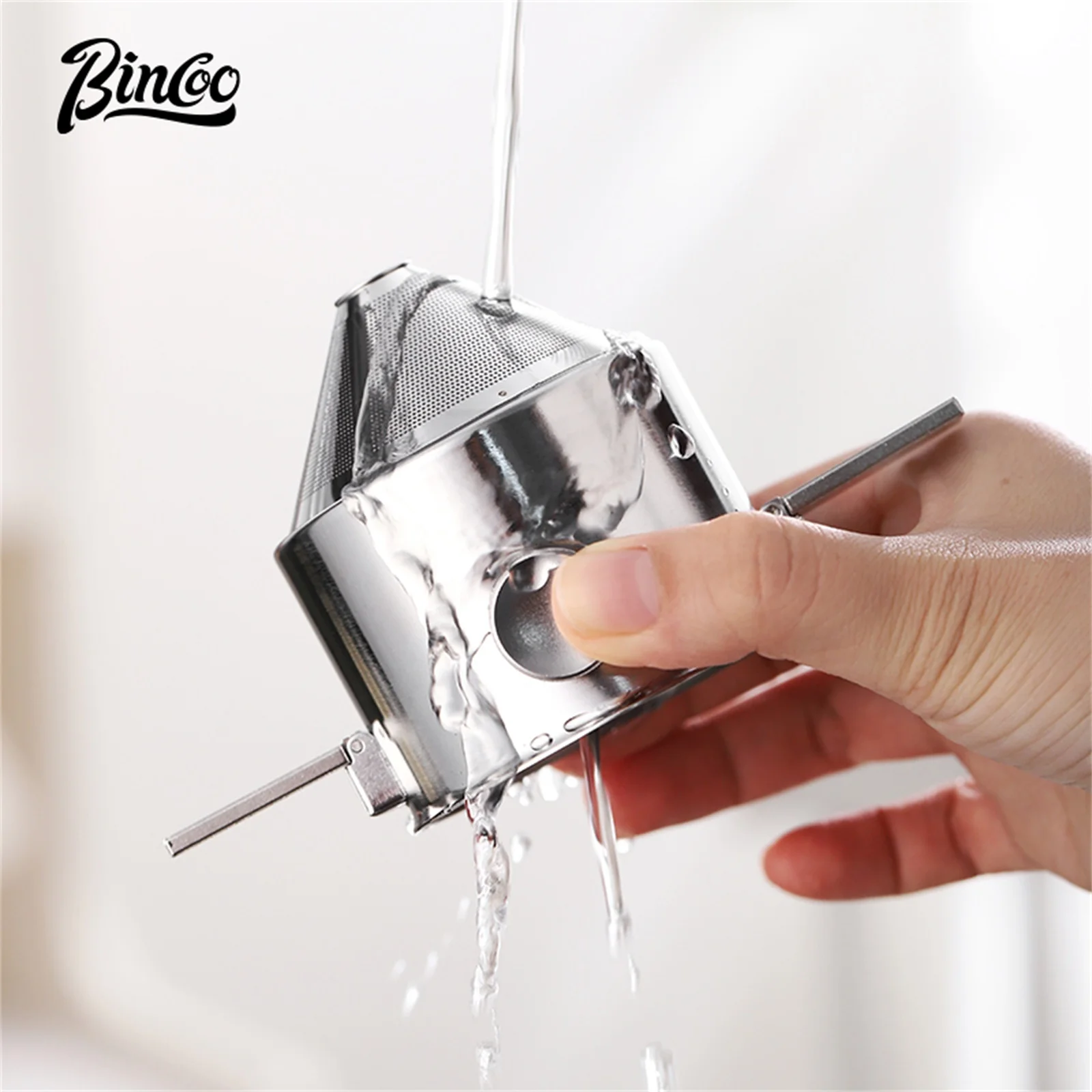 

Bincoo stainless steel coffee filter reusable portable coffee various filterable products filter for kitchen cafe