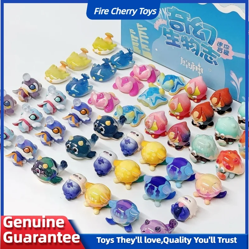 

Новая сумка Genshin Impact для слепых Yuanhai серии, фэнтезийная биография, мини-шкатулка для хранения, банки для хранения, детские милые игрушки, коллекция подарков Ornam