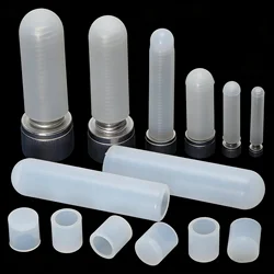 Screw Nut Threaded Rubber Cover Silicone Cap Protective Insulation Sleeve Protector Rubber Hub Thread End Caps Dustproof Stopper