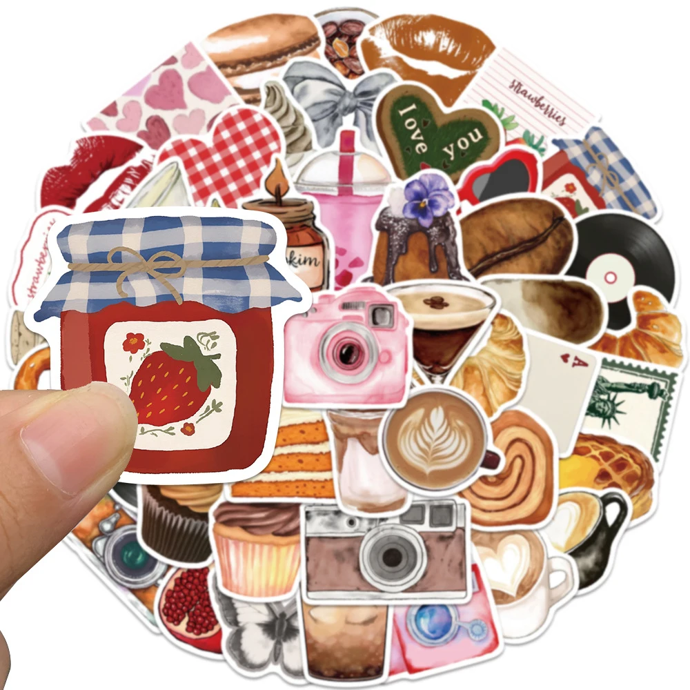 10/30/50 قطعة Pinterest مستوحاة الجمالية ملصق ديكور الأمتعة المحمول الهاتف القرطاسية مقاوم للماء خمر ملصق حزمة