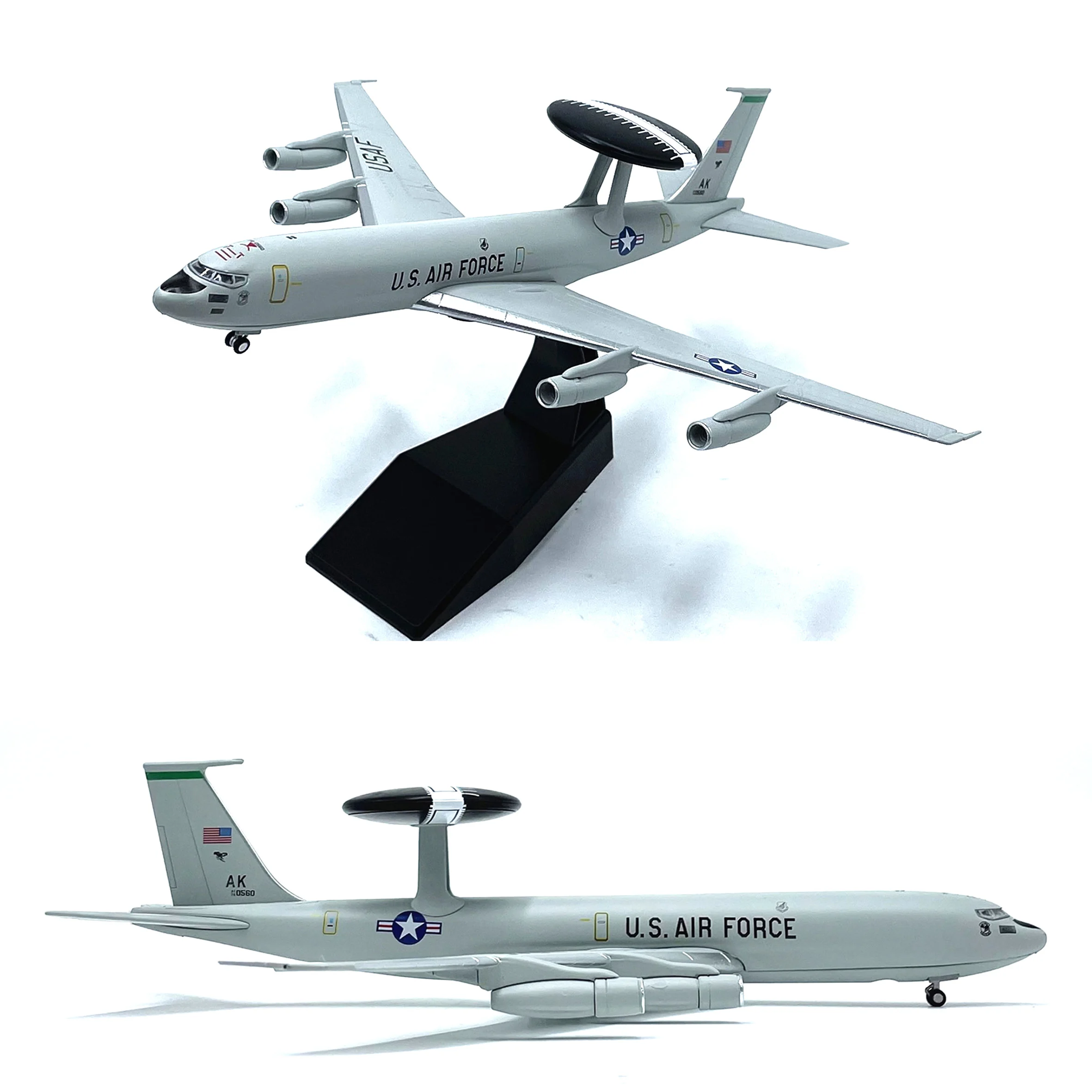 1: 200 US E-3 E3 early warning aircraft model Static finished product collection model