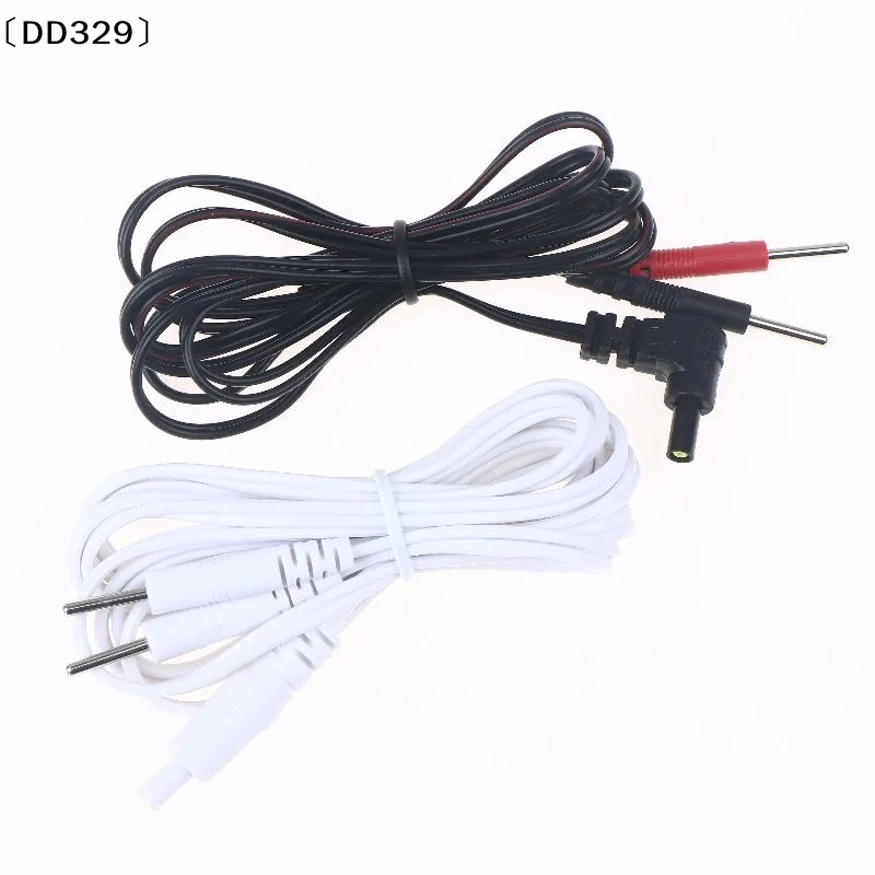 〔DD329〕Replacement Electrode Cable Conductive Standard Pin Connection Wire TENS Unit Muscle Stimulator Digital Therapy Machine