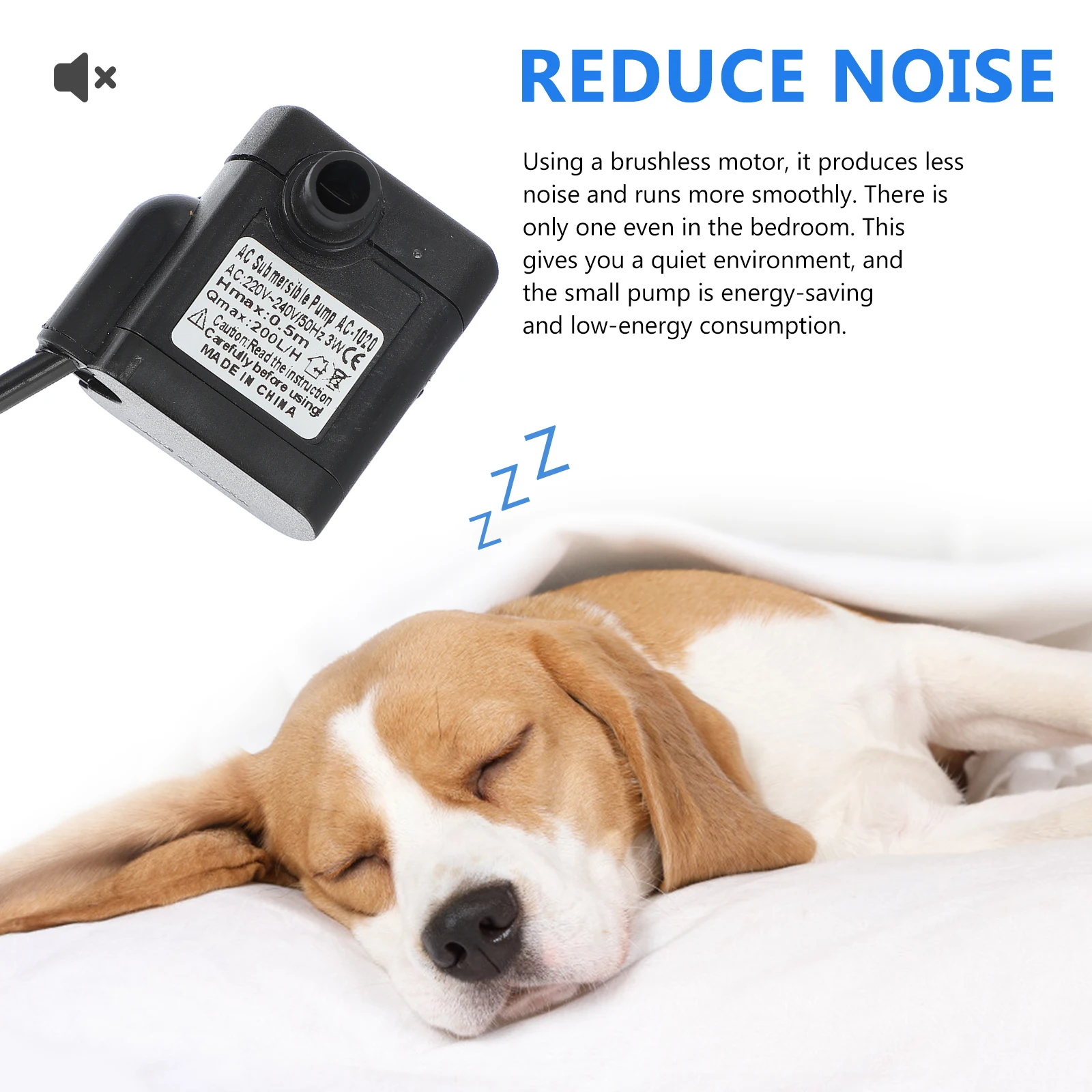 

Aquarium Submersible Fish Pond Circulation Small Pond Water Garden Low Tank Accessory Waterfall Pump Fecal Suction