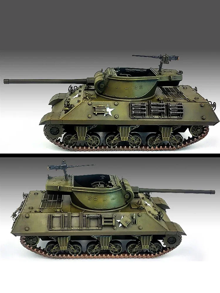 Academy-Kit de modelo de tanque ensamblado, destructor de tanque americano M36/M36B2 13501, 1/35