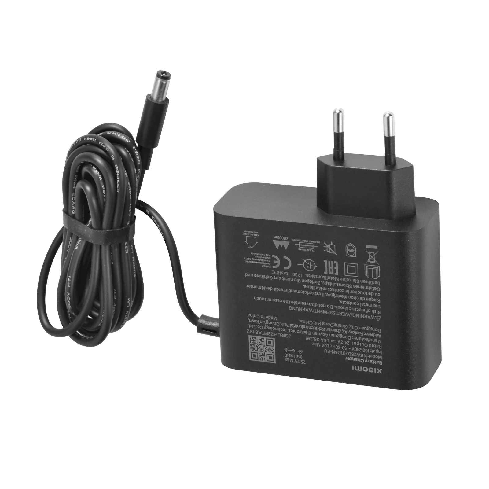 Oryginalna ładowarka DC 24.2V 1.5A do Xiao&mi MI4 GO/MI4 Lite 2nd oraz Nine&bot E2/E2pro/E8/E10/C8/C10/C2pro/C2Lite Hulajnoga Elektryczna — 2