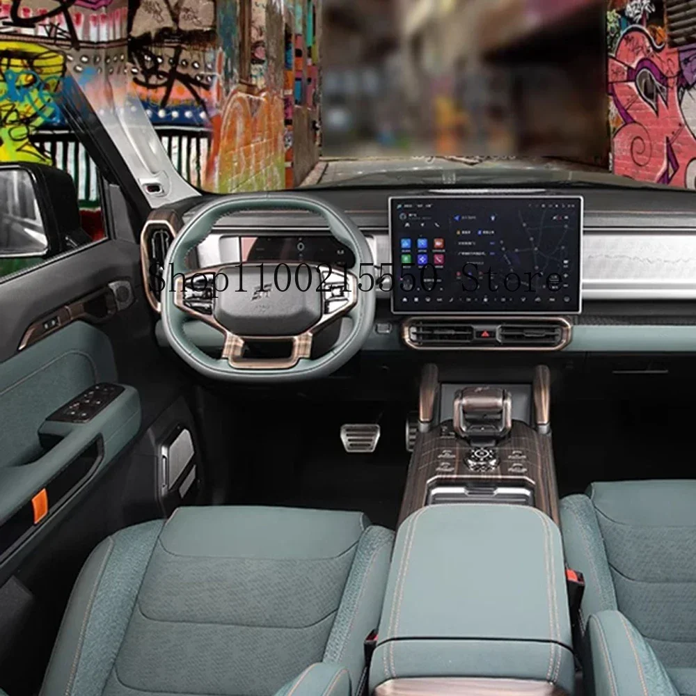 

Car Styling Interior Door Handle Panel Cover Decorative Protection Frame For 2023 2024 Chery Jetour Traveler Accessories