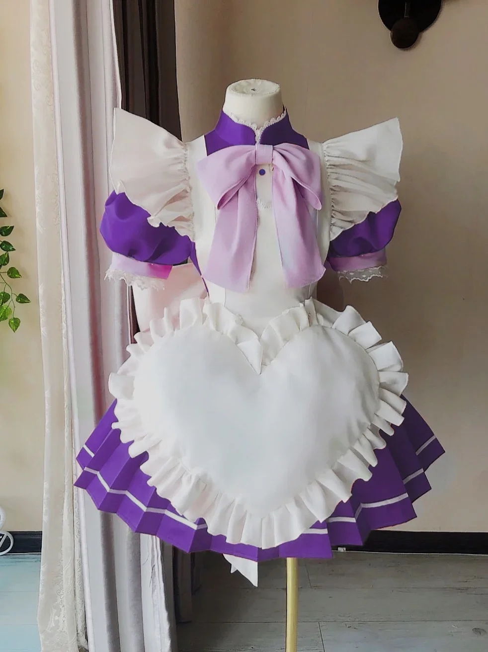 Anime! Fujiwara Zakuro Maid Dress Elegant Lovely Uniform Cosplay Costume Party Outfit Women Custom Made