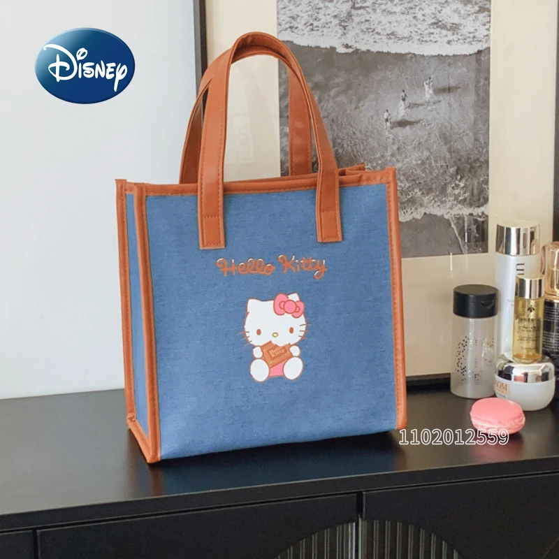 

Hello Kitty's New Women's Handbag Luxury Brand Original Women's Shoulder Bag Large Capacity Cartoon Women's Bag High Quality