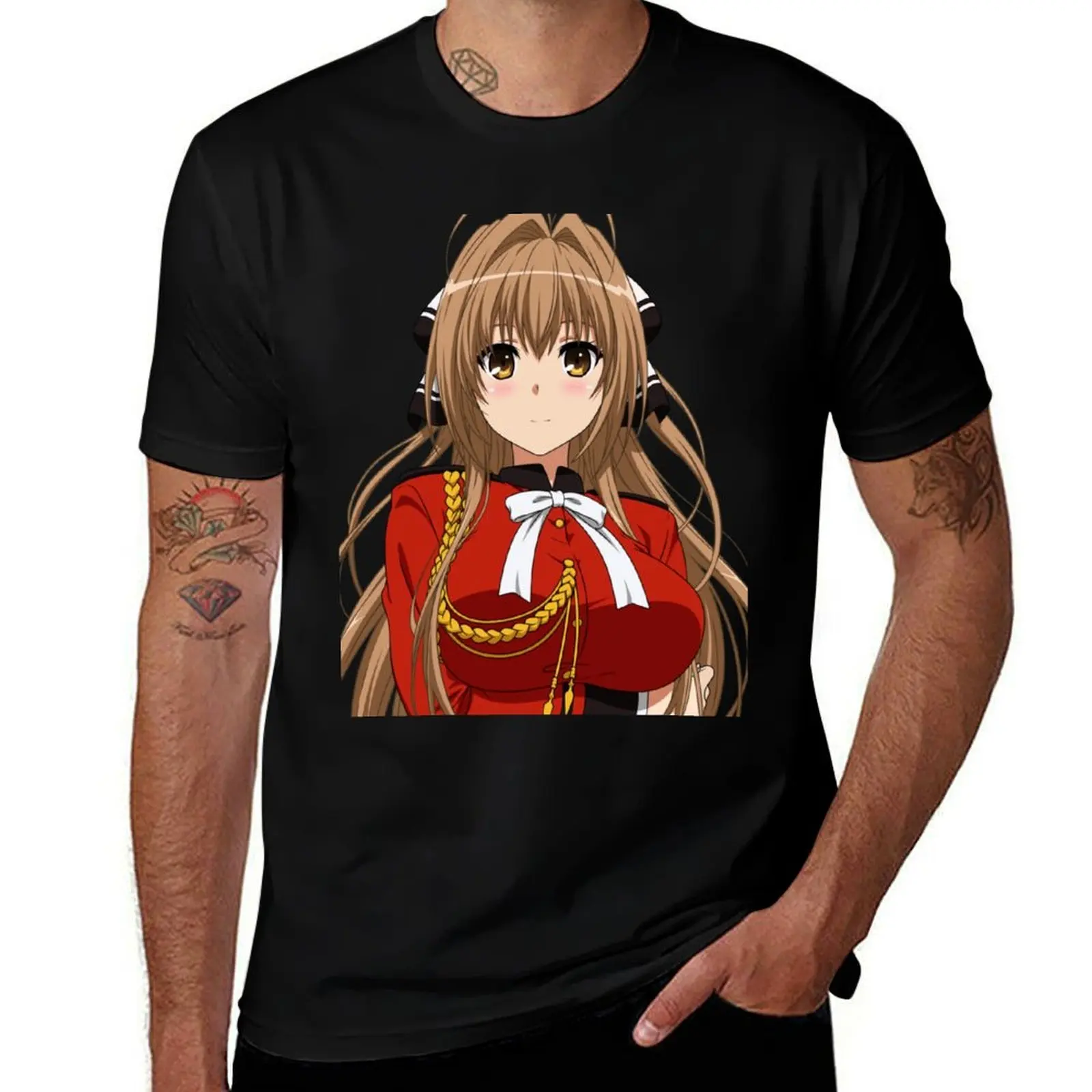Amagi Brilliant Park - Isuzu Sento T-Shirt Fashion Casual Short Sleeve T-Shirt