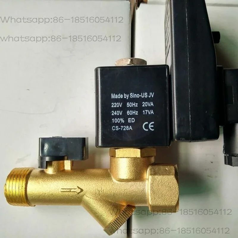 Electronic drain valve timing drain valve AVC magnet CS-728A AC220V all copper four points