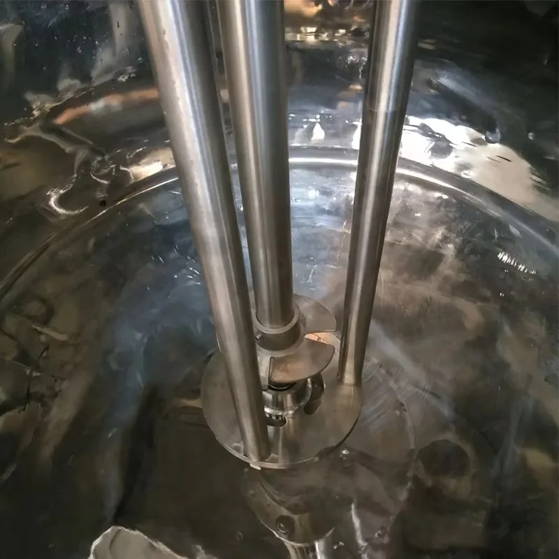 MiLk Powder Sugar Powder Water Electric Heating High Shearing Emulsifying Stainless Steel Mixing Tank