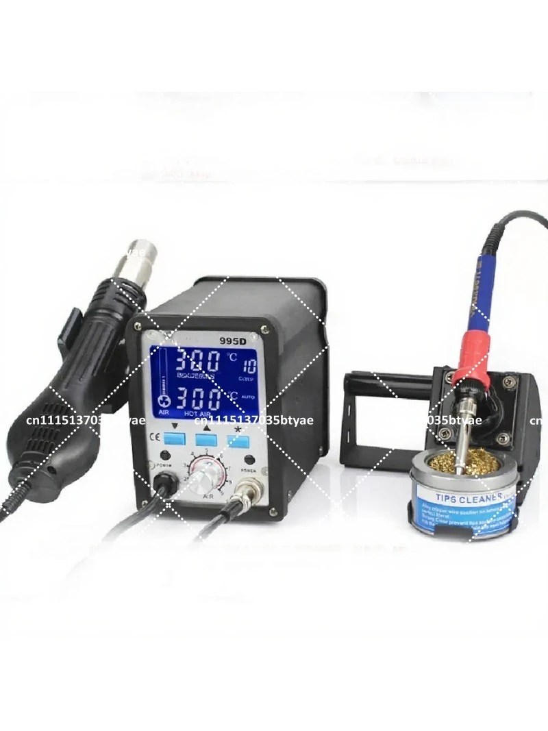 110V/220V Hot Air Soldering Station LCD Screen SMD BGA Rework Station 60W Iron Soldering 995D - view 4
