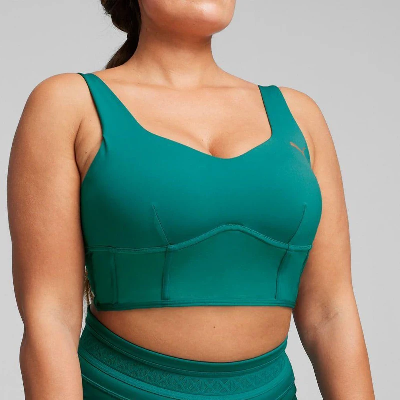 

Puma Authentic Summer New Women's Training Breathable Fitness Sport Bra 525143-42