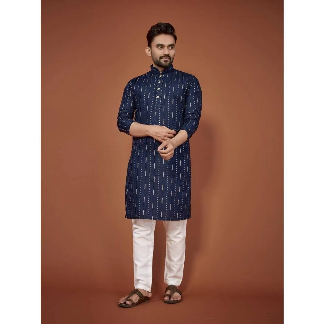 ملابس إسلامية إسلامية للرجال جوبا ثوب طباعة 2026 كيمونو رداء طويل ملابس Musulman عباية قفطان إسلام الشرق الأوسط #2