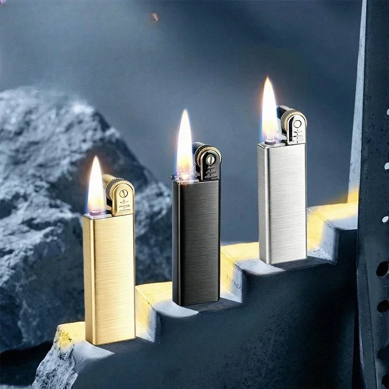 Retro Old-fashioned Lamp oil Lighter Personality Creative Portable Trendy Grinding Wheel Ignition Lighter 2026 Bestseller