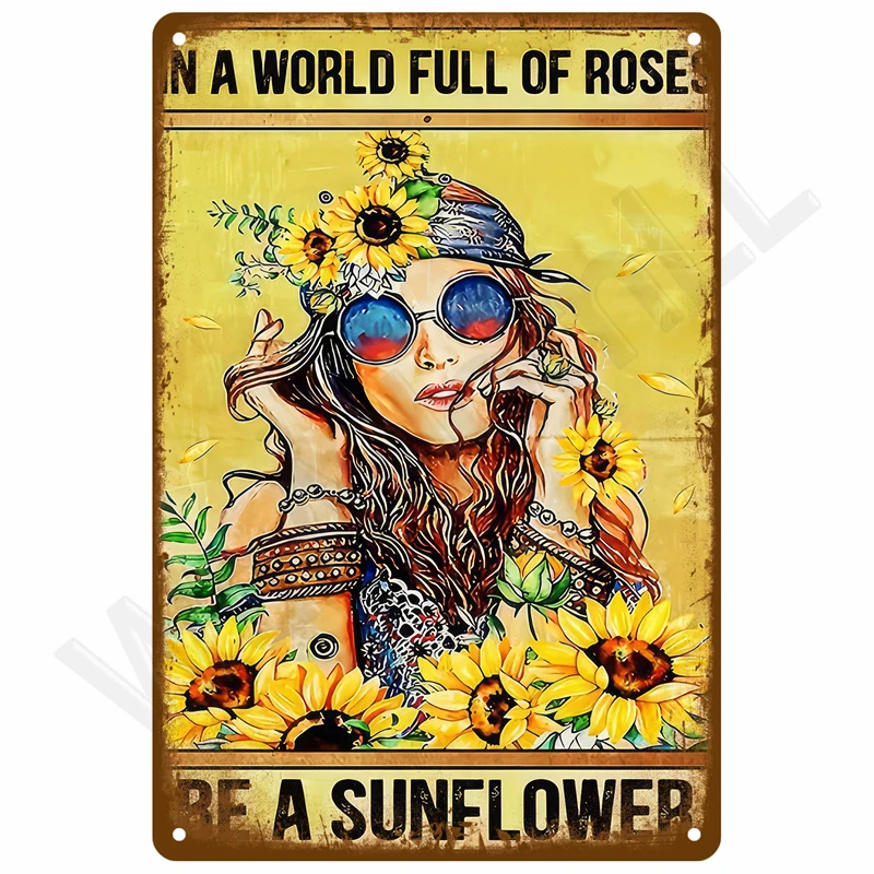 Vintage Retro Metal Tin Wall Sign 6