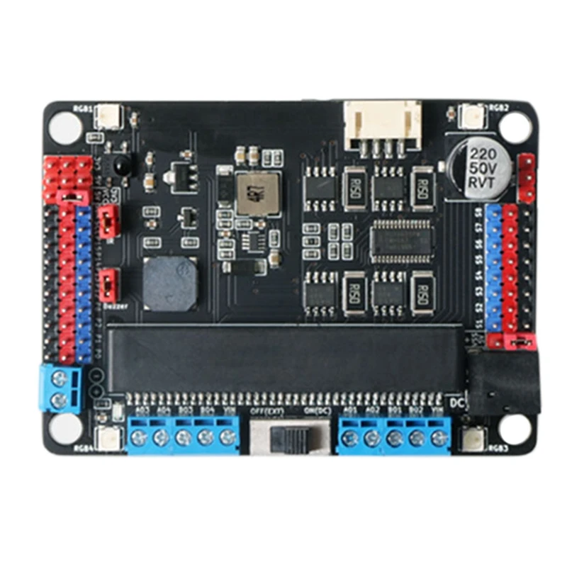 For Motor:Bit Multifunctional Motor Drive Board Expansion Board DC Support 8 Servos,Makecode,Scratch3.0,Mixly,Python