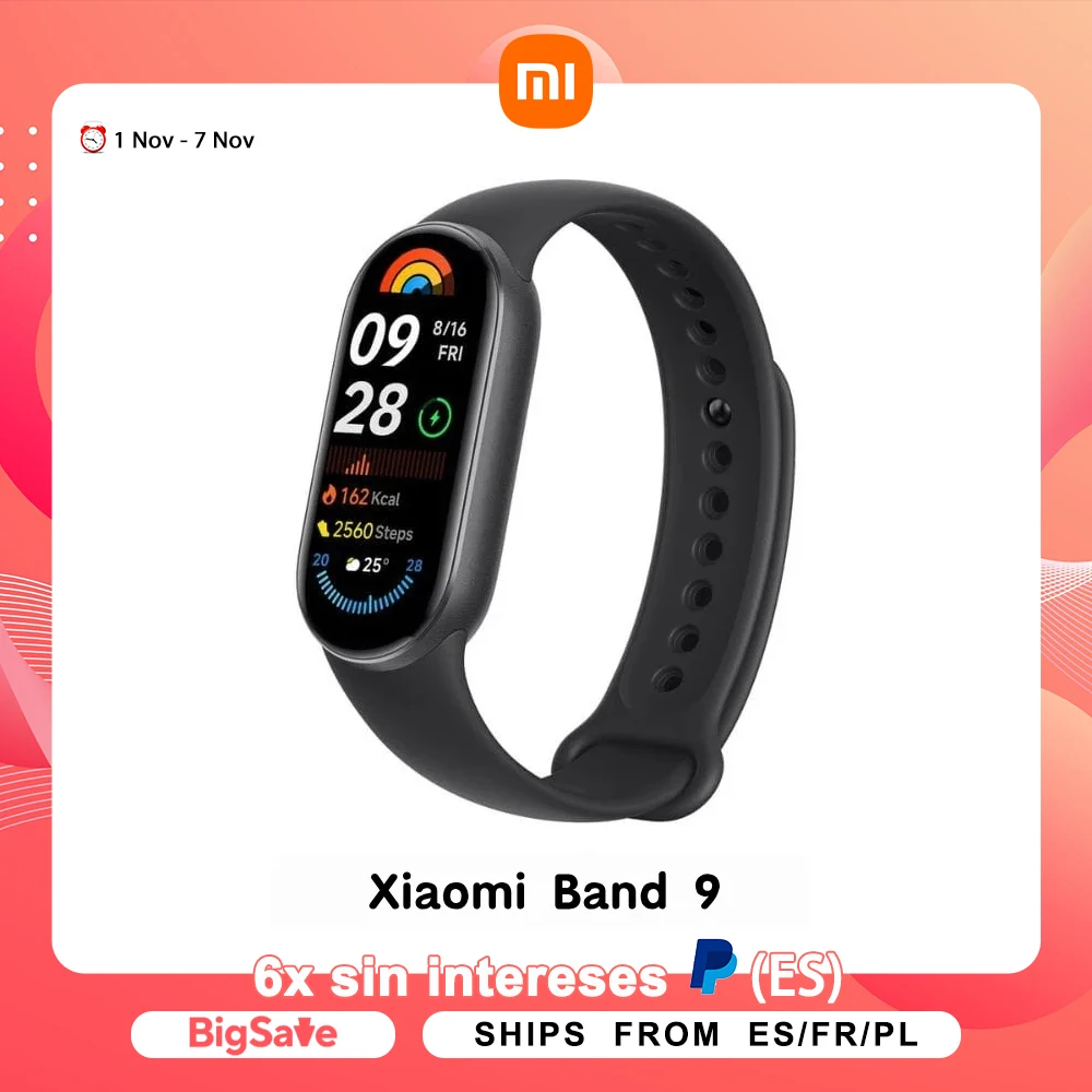 Xiaomi Mi Smart Band 9 Global Version activity bracelet