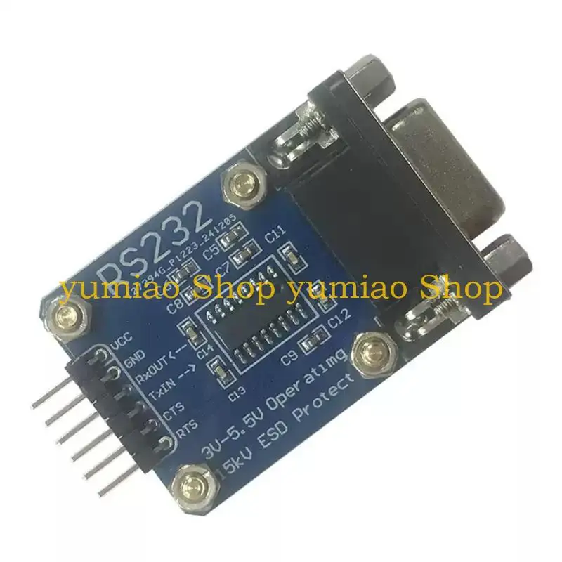 587B Industrial RS232 to UART Converter Module For Electronic Equipments