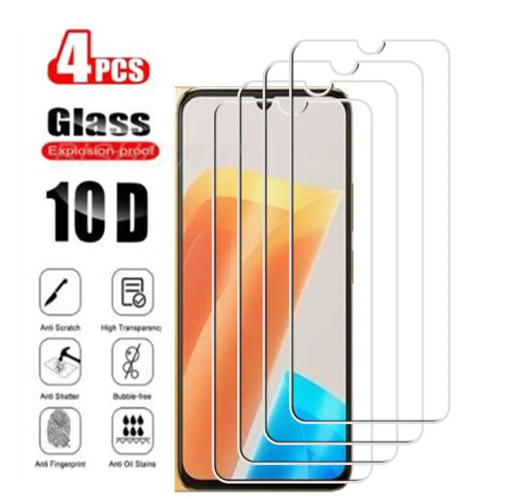 4Pcs Tempered Glass For Infinix Zero 20 6.7