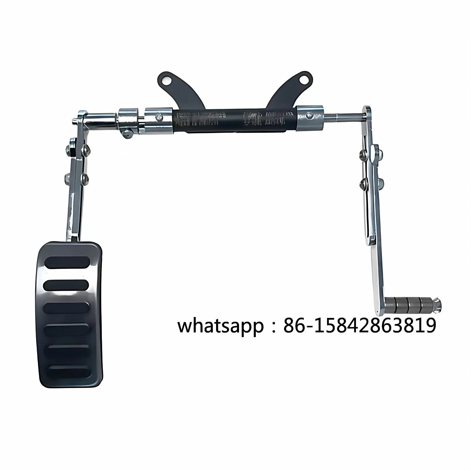 Portable Handicapped Driving Car Help Flip Up Left foot accelerator pedal conversion