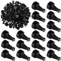 100pcs Sturdy Metal Car Vent Clips Air Freshener Decorative Auto Perfume Clip Durable Interior Accessories For Air Vent