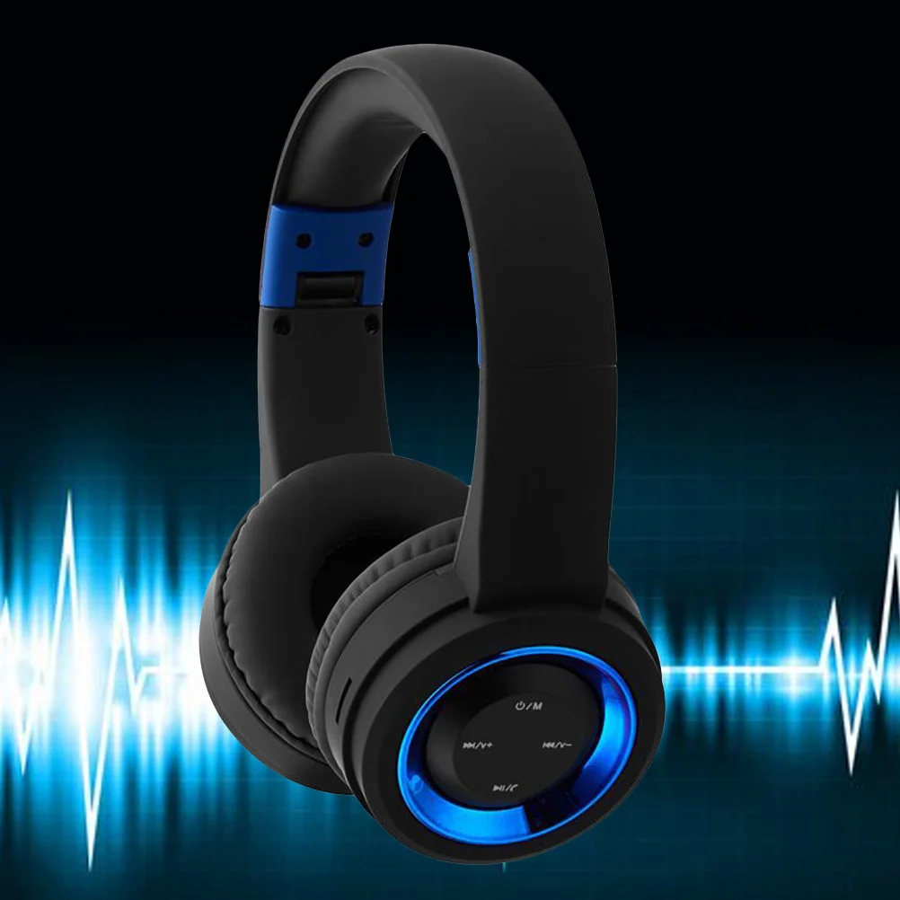 

Headphone Over Ear Stereo Noise Cancelling .1 Tr905 Black Lightweight Big Ear Cups Bass Sound Quality For