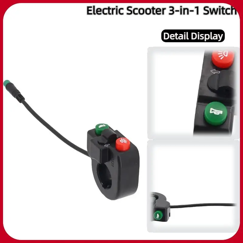 Scooter multifunctional switch, waterproof and durable, easy to install, five pin waterproof type