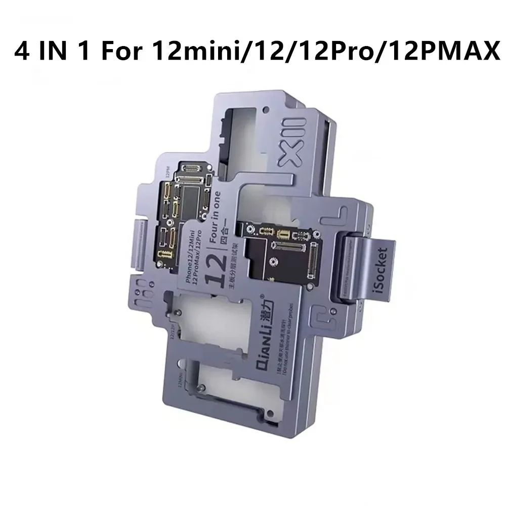 

16ProMAX Qianli iSocket IMotherboard Layered Tester Fixture For X 11 12 13 14 15 16 Series Logic Board Upper/Lower Tester