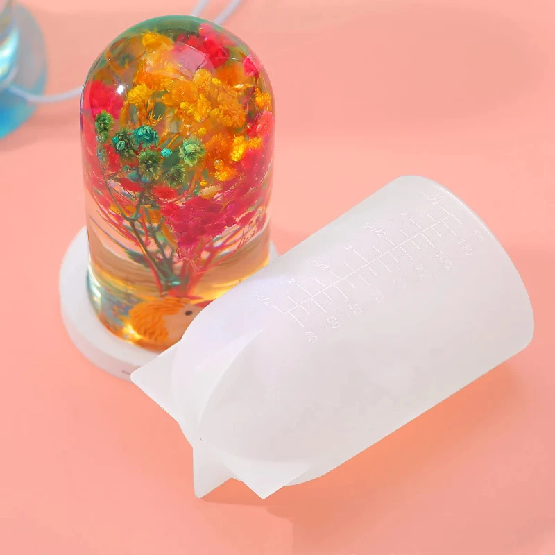 

DIY кристаллическая форма для эпоксидной смолы, светодиодный ночник, орнамент, сферический держатель лампы, цилиндрическая силиконовая форма