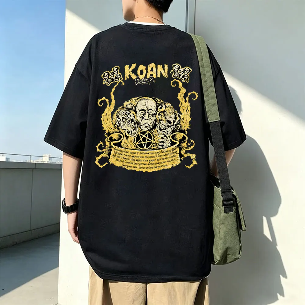 

Alternative Nu Metal Rock Band Korn Follow The Leader Graphic T Shirts Men Women Gothic Punk Oversized T-shirt Male Casual Tees